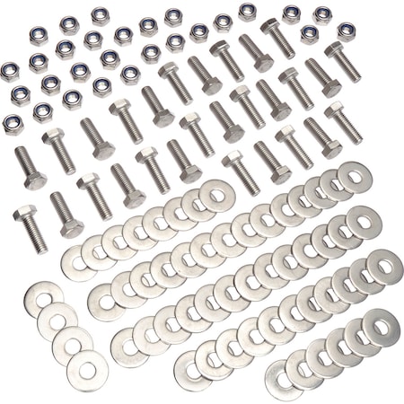 Global Industrial Replacement Hardware for Base for 46 Round/Square Steel Picnic Tables RP3015